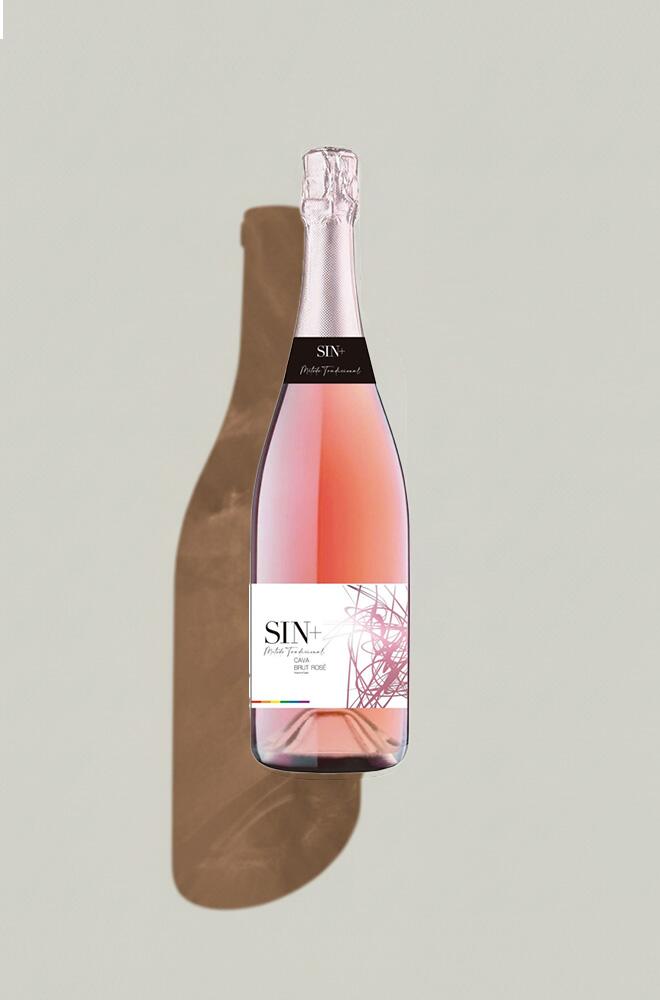 SIN+ - Cava Brut Rosé
